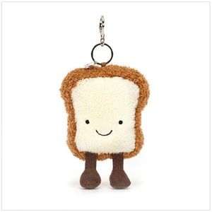 NWT Jellycat Amuseable Toast Bag Charm